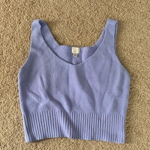 a new day Light Purple Knit Tank Top